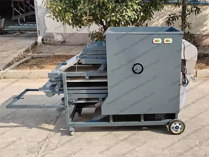 clasificador automático de gusanos de harina