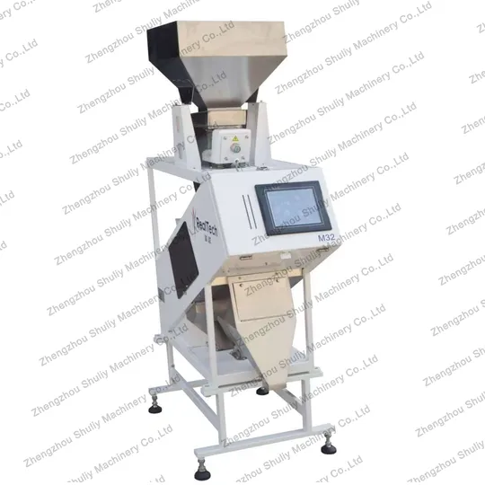 Worm Sorting Machine And Pupa Sorter Sold To India Again 3 Color Sorting Machine For Worms