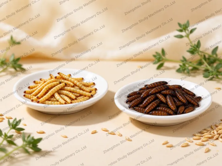 Mealworms And Bsf